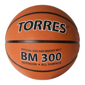 Купить Мяч баскетбольный "TORRES BM300" р.5 в Кувшинове 