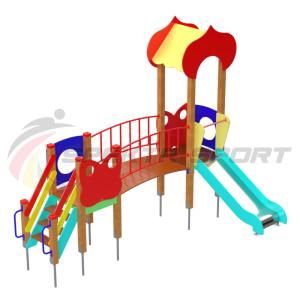 Купить Детский игровой комплекс Полянка ДИК 1603 в Кувшинове 